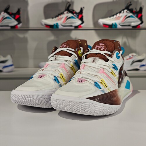 李宁正品CJ2男子新款低帮舒适简约实战训练透气篮球鞋ABAS001-10