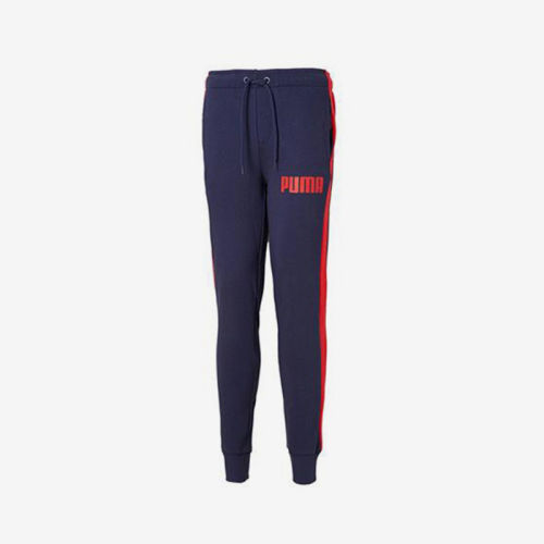 Puma/彪马正品Track Pants男士针织拼接束脚长裤845165-03
