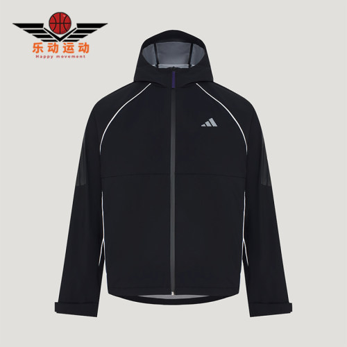 Adidas/阿迪达斯正品男士拒水防风宽松休闲夹克外套KY4900