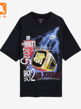 Nike/耐克正品Jordan男士经典时尚休闲短袖运动T恤IB6589-010