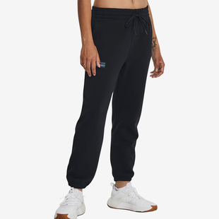 1380196 Rock强森女子针织运动束脚长裤 Project 001 安德玛正品