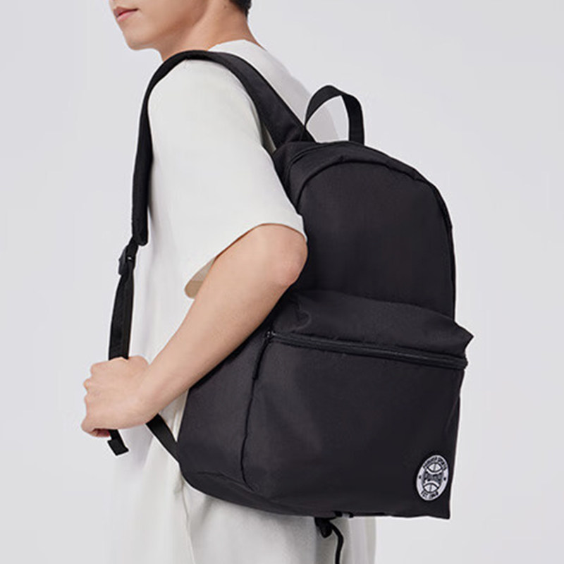 Puma/彪马正品新款男女黑色出街大容量经典休闲双肩背包091113-01