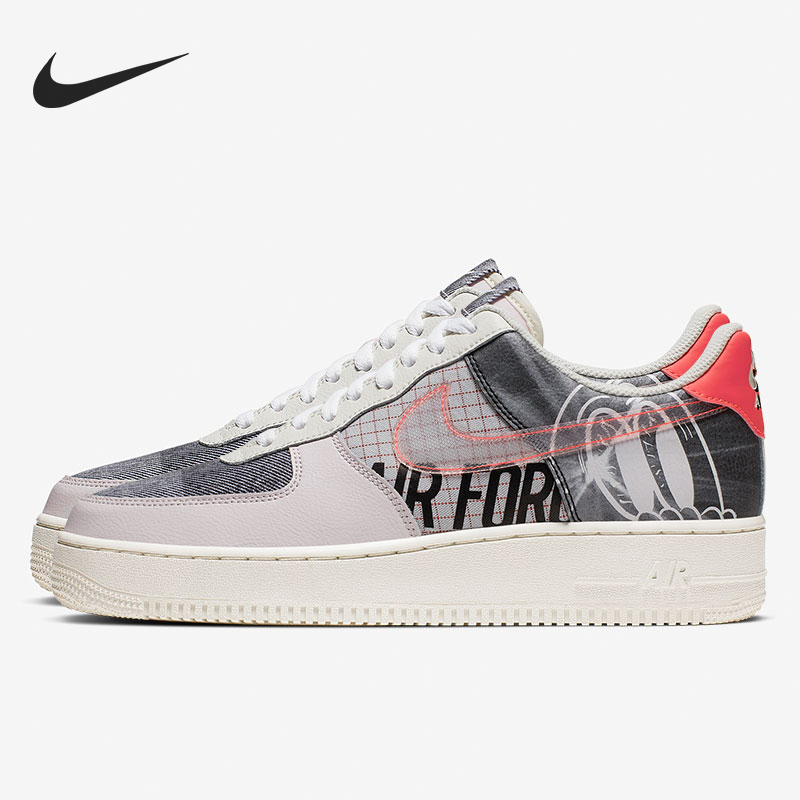 Nike/耐克正品Air Force 1男士运动低帮轻便休闲板鞋CI0066-600