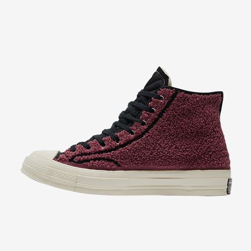 Converse匡威正品1970s三星标羊羔绒男女高帮休闲帆布鞋172007C