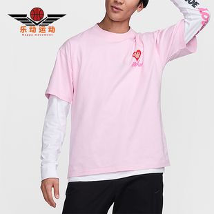 HJ0585 Nike 日常运动印花透气圆领套头短袖 2025男士 663 耐克正品