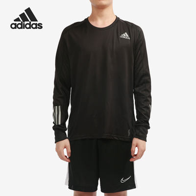 Adidas/阿迪达斯正品当季新款长袖T恤运动圆领套头衫GJ9977