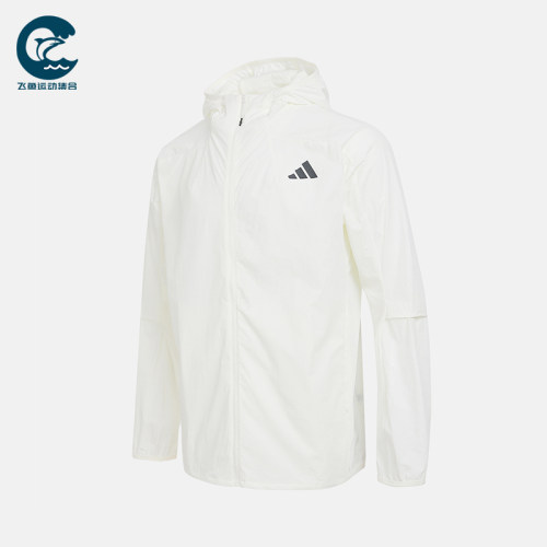 Adidas/阿迪达斯正品春秋款男士运动印花经典拉链连帽外套KB5159