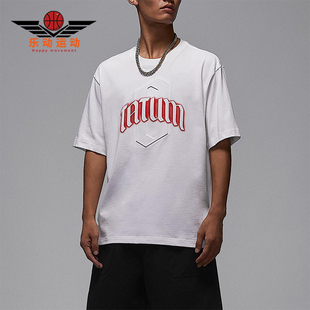 IH0601 Nike 休闲圆领套头印花耐穿短袖 JORDAN男士 100 耐克正品