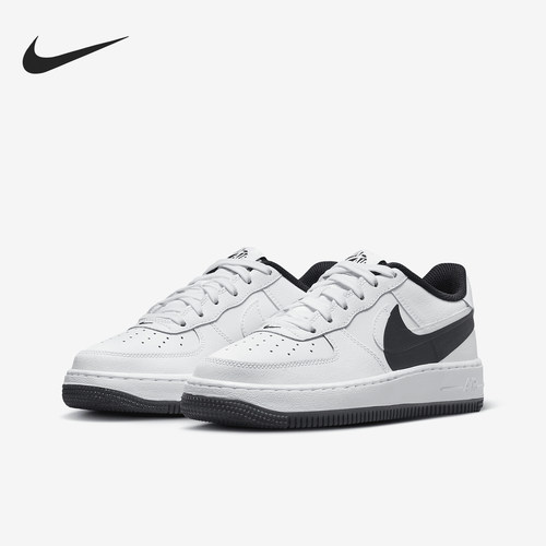 Nike/耐克正品 Air Force 1 GS女子大童休闲运动鞋FQ4118-100