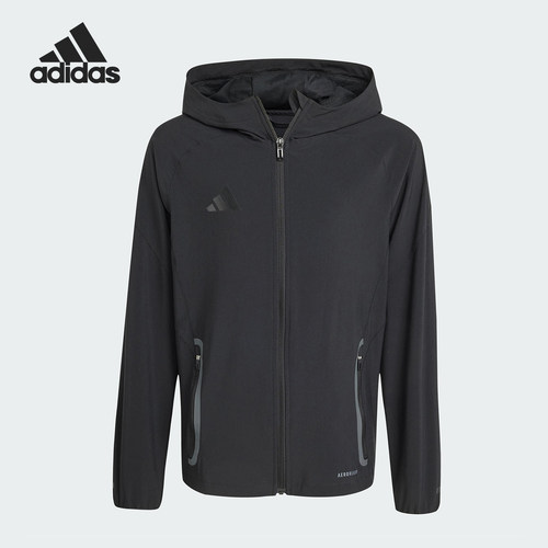 Adidas/阿迪达斯正品TIRO25C VT JKTY大童足球运动外套JX9504