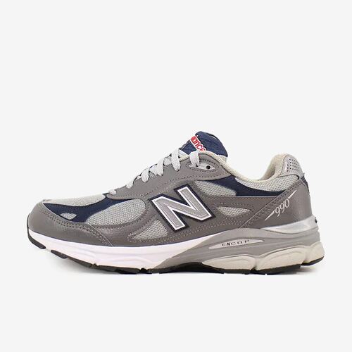 New Balance新百伦正品NB 990 V3男款复古低帮跑步鞋M990GJ3