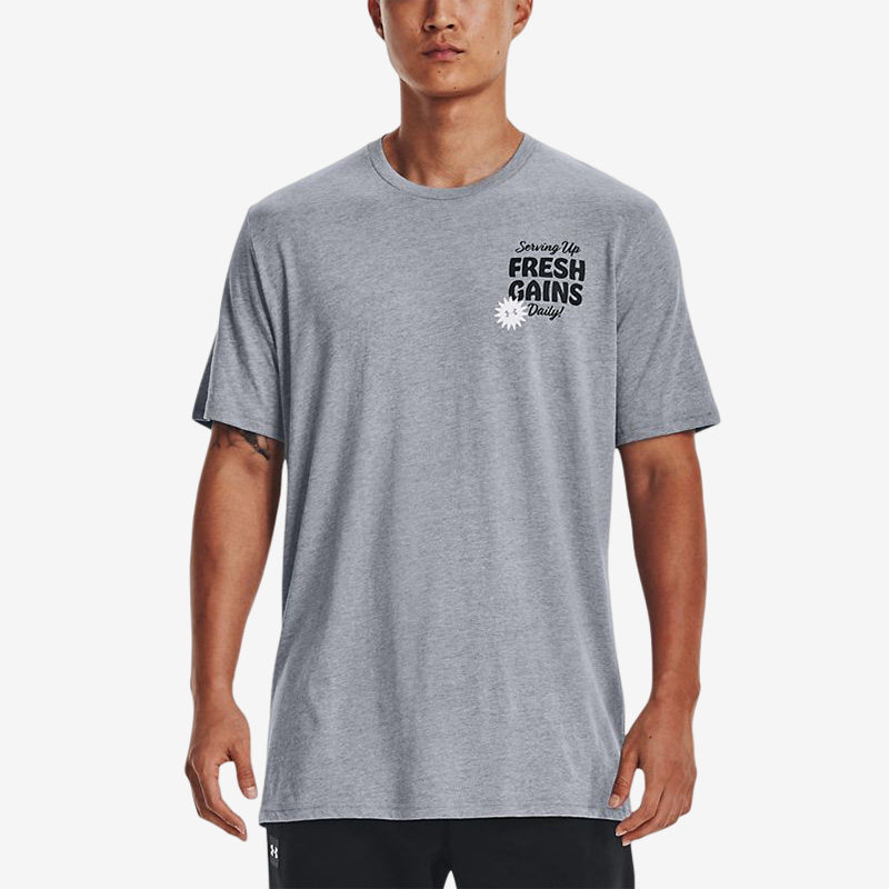 UA安德玛正品秋冬季男子简约百搭宽松透气休闲运动短袖T恤1376839,运动服/休闲服装,运动T恤,淘宝优惠券,粉丝福利购,淘宝优惠卷