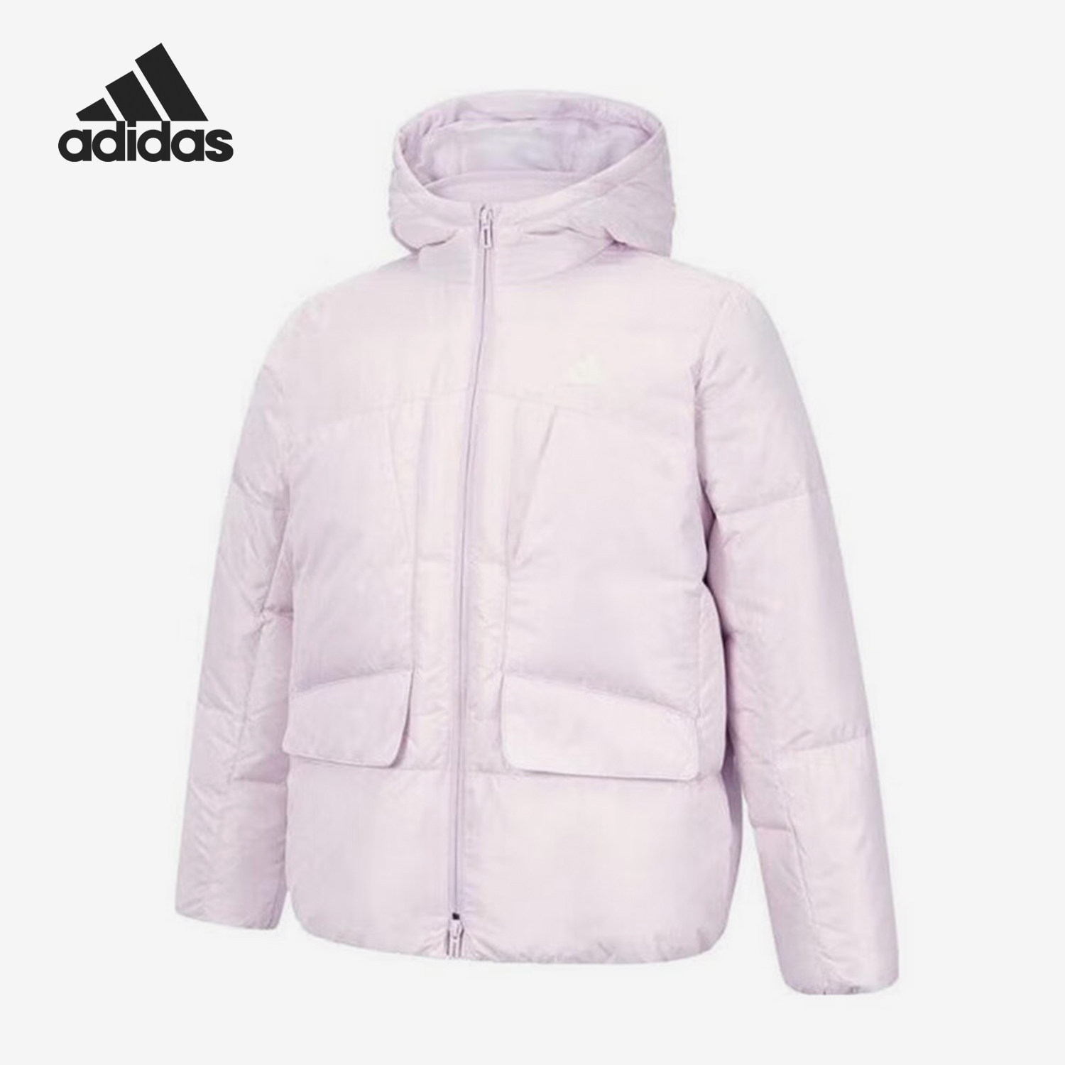 Adidas/阿迪达斯正品24冬大童加绒保暖三合一羽绒服JI8627