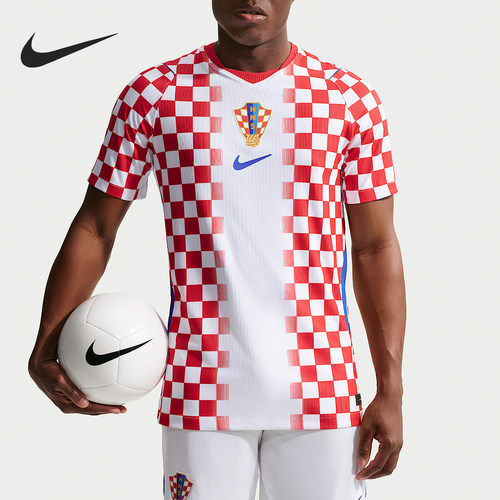 Nike/耐克正品夏季男士训练印花足球运动透气短袖T恤IO8643-100
