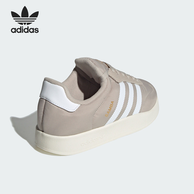 Adidas/阿迪达斯正品三叶草男女保暖经典运动低帮棉鞋IH5504