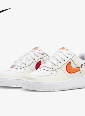 Nike/耐克正品Air Force 1 Low女子GS大童运动板鞋FD9912-181
