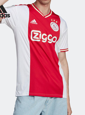 Adidas/阿迪达斯正品AJAX H JSY男子速干足球短袖球衣H58243