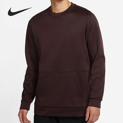 Nike/耐克正品男子轻盈起绒 Dri-FIT 训练圆领套头卫衣CU7272