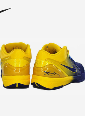 Nike/耐克正品Zoom Kobe 4男士潮流实战训练篮球鞋344335-400