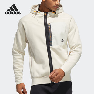 阿迪达斯正品 男子运动连帽外套 KNJK HE9903 WARM Adidas