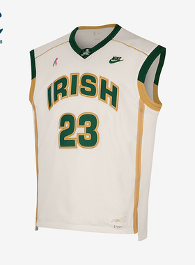 Nike/耐克正品2025男士V领套头透气经典篮球背心T恤IF0292-133