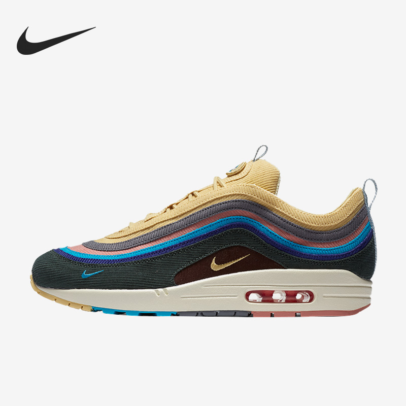 Nike/耐克正品AIR MAX 1/97 VF-SW男女气垫跑步鞋AJ4219-400