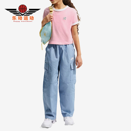 Nike/耐克正品大童轻盈柔软时尚透气圆领短袖T恤IR4948-690