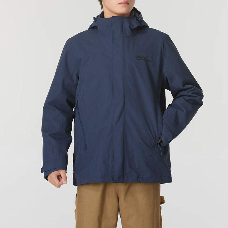 Jack wolfskin/狼爪正品软壳男士三合一冲锋衣5118356-C0412
