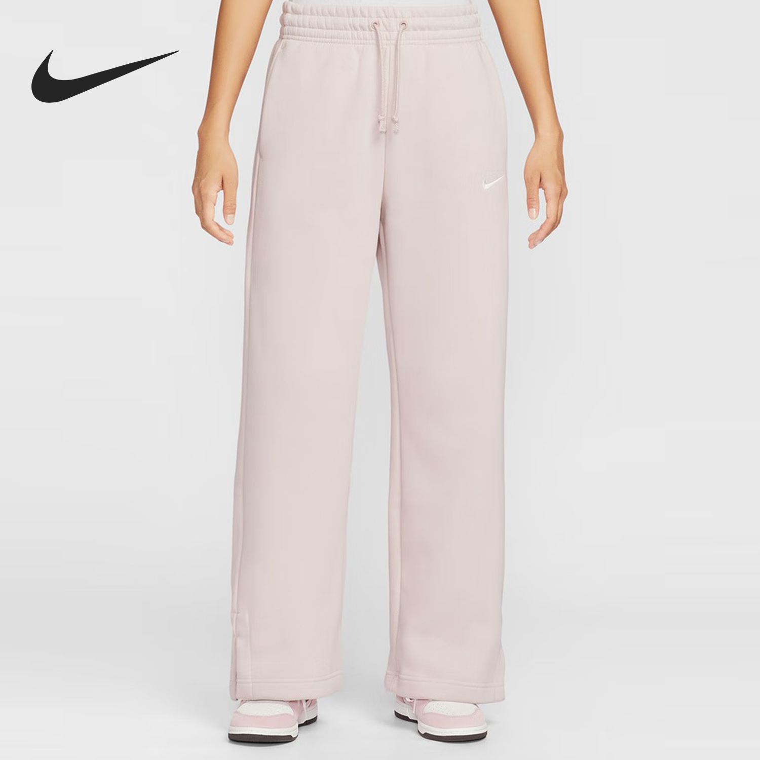 Nike/耐克正品2025秋季款女士针织加绒运动长裤IH1012-667