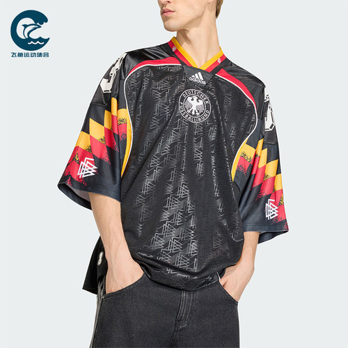 Adidas/阿迪达斯正品三叶草男士运动针织休闲球衣短袖T恤KD5980