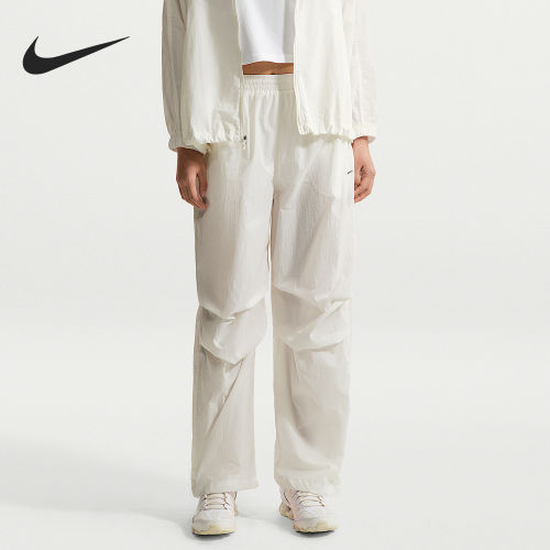Nike/耐克正品2026女士梭织经典简约透气舒适长裤IO3377-133