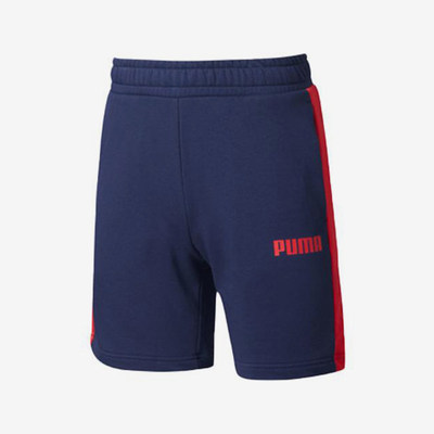 PUMA彪马正品Contrast男款休闲运动日常通勤舒适短裤581873-03