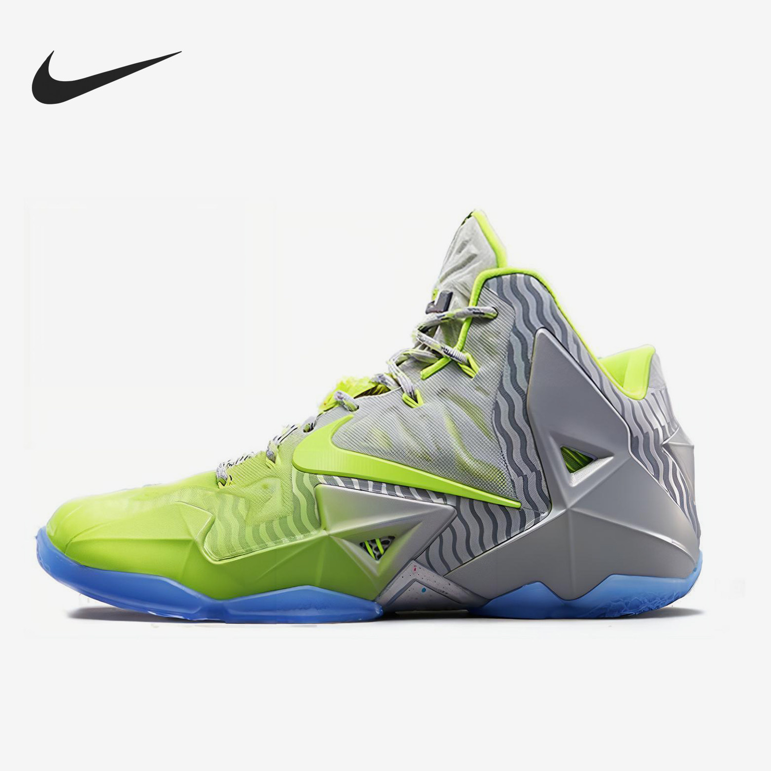 Nike/耐克正品四季款男士系带轻便中帮经典实战篮球鞋683252-074