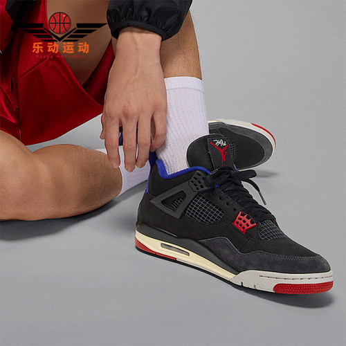 Nike/耐克正品JORDAN男士缓震皮革经典气垫运动篮球鞋FV5029-003