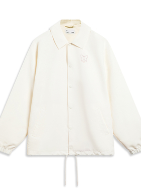 Lining/李宁正品春季男子新款字母印花翻领运动夹克外套AFDT167