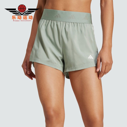 Adidas/阿迪达斯正品女士经典透气松紧三分休闲短裤JC7392