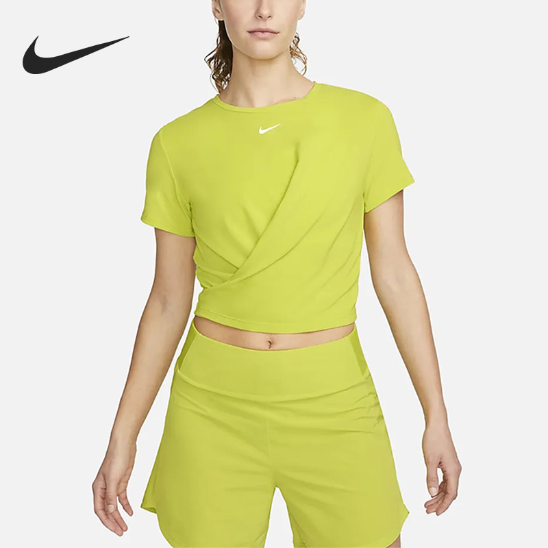 Nike/耐克正品夏季女子训练透气休闲运动短袖T恤DD4922-308