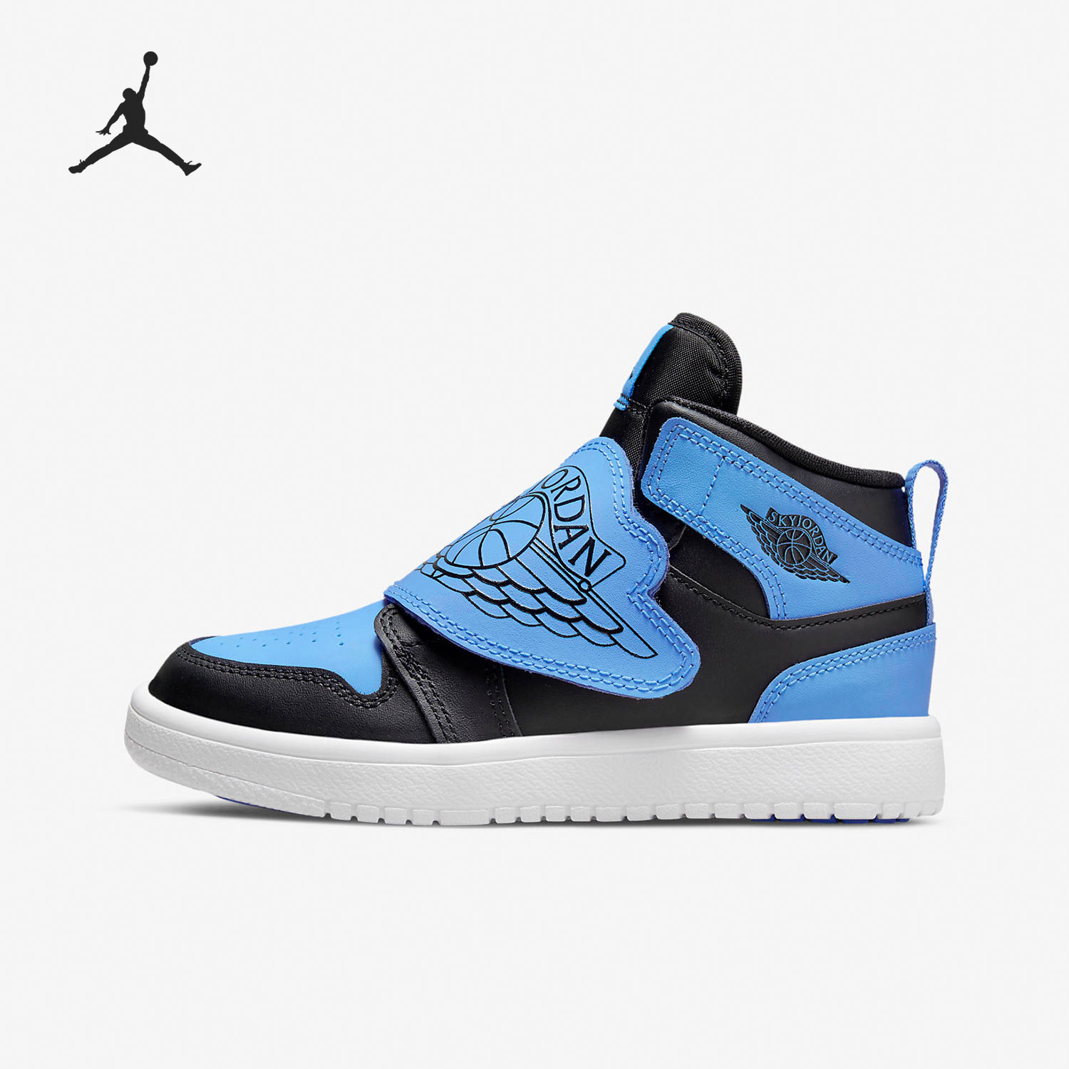 Nike/耐克正品JORDAN小童中帮耐磨魔术贴运动鞋BQ7197-041