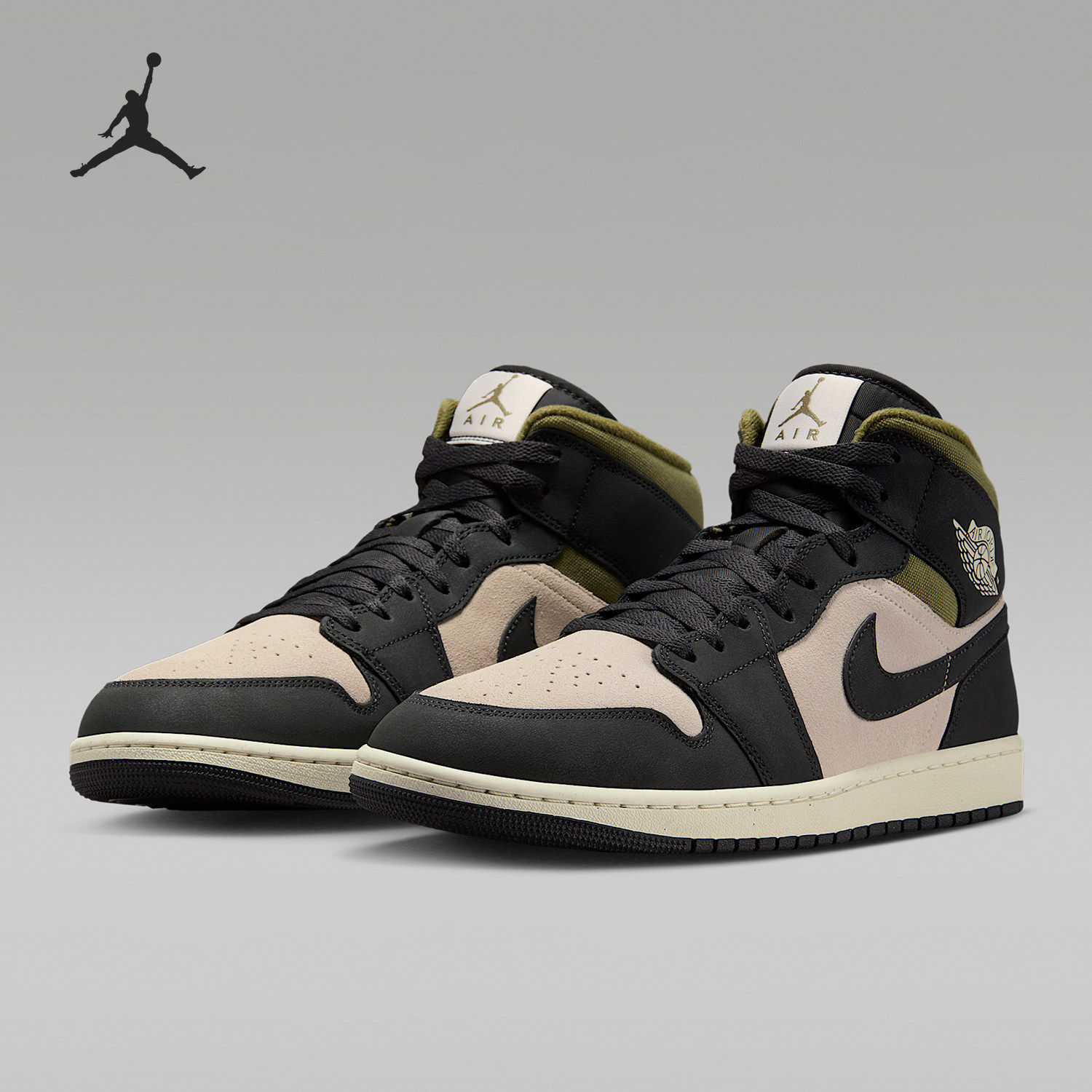 Nike/耐克正品JORDAN男士运动透气中帮减震篮球鞋HV4091-102