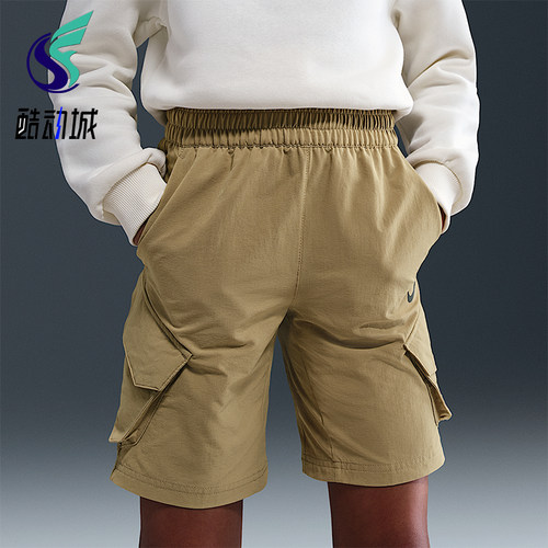 Nike/耐克正品Sportswear大童工装梭织运动休闲短裤FZ4903-297