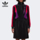 EC2185 三叶草女子休闲运动复古丝绒连衣裙 Adidas 阿迪达斯正品
