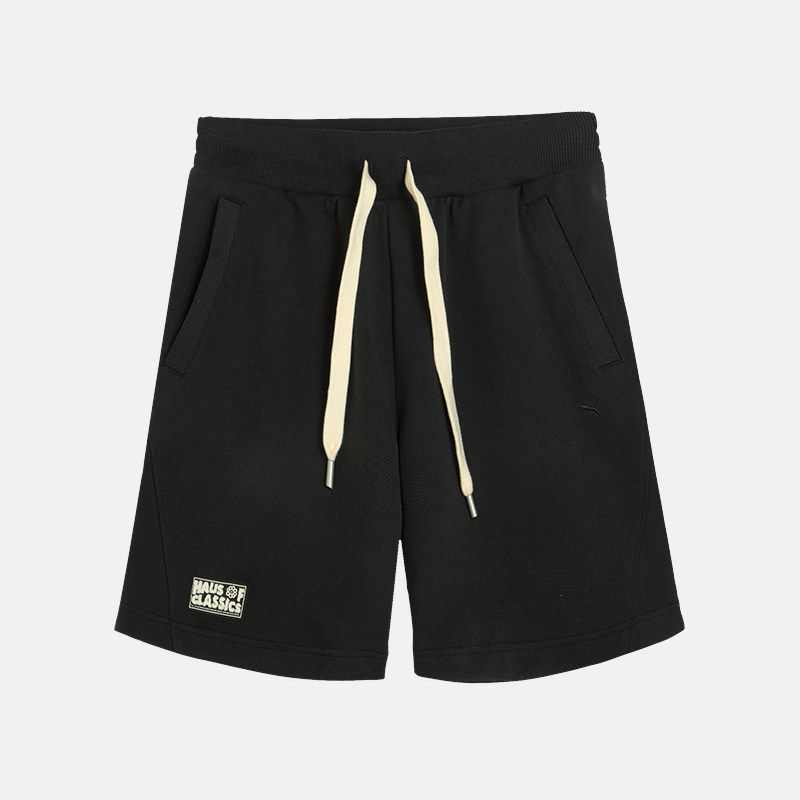 Puma/彪马正品夏季男女徽章抽绳休闲运动宽松短裤631562-01,运动服/休闲服装,运动中长裤／短裤,淘宝优惠券,粉丝福利购,淘宝优惠卷