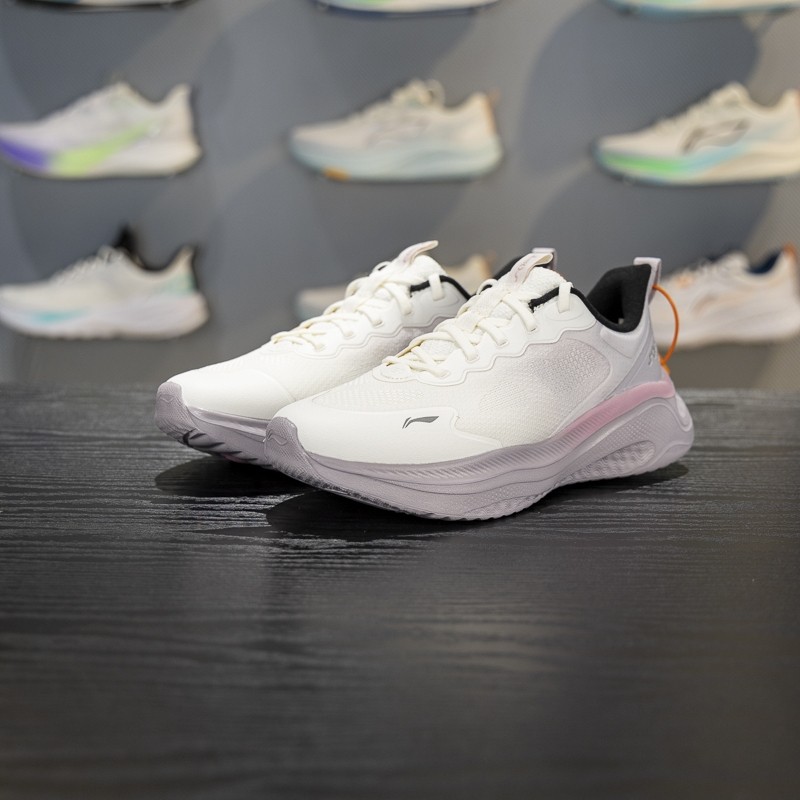 李宁正品SOFT GO 2 WMS女子轻便软弹时尚低帮运动休闲鞋AGLV064-1