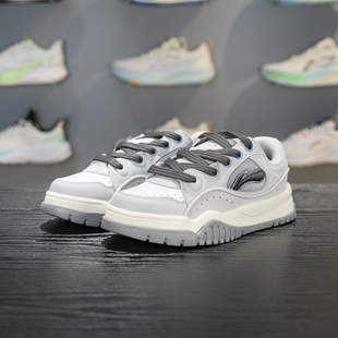 AGCV464 厚底耐磨包裹性休闲板鞋 运动生活系列女子时尚 李宁正品