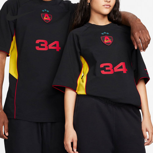 Nike/耐克正品夏季男女个性印花休闲运动短袖T恤FJ2054-010