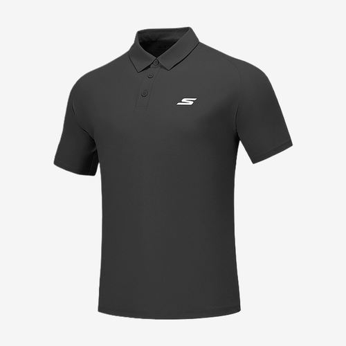 Skechers斯凯奇正品基础运动系列男士POLO翻领衫P225M144-0018