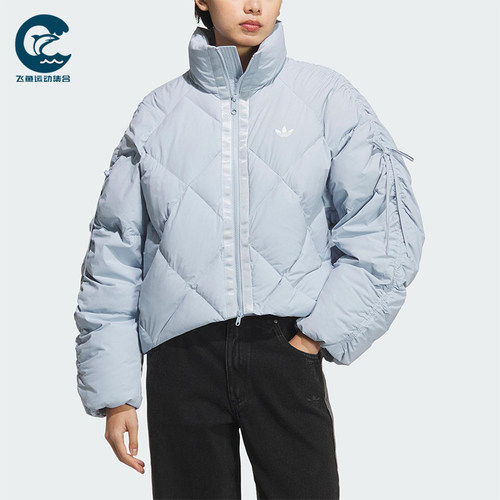 Adidas/阿迪达斯正品BOW COM DOWN女士保暖简约宽松羽绒服KC2612