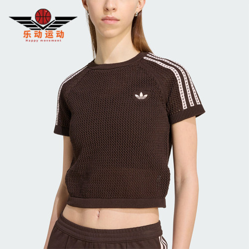 Adidas/阿迪达斯正品三叶草CALIT-SHIRT新款女经典短袖T恤KC6480