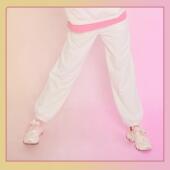 李宁正品 X英雄联盟女子柔软亲肤简约百搭宽松休闲束脚卫裤 AKLV132