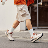 PLUS男子轻质回弹低帮减震耐磨潮流休闲鞋 李宁正品 SOFT AGLU087